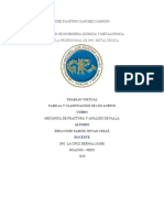 Clasificación y Familia de Los Aceros