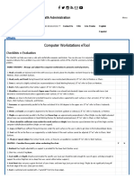 Computer Workstations Etool: Occupational Safety and Health Administration