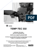 TEMP-TEC 332 Ficha y Certificado