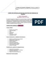 Curso de Especialización en Gestión de Paradas de Planta