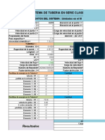Anaya - Hoja de Calculo para Tuberias Clase I