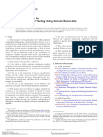 Visible Penetrant Testing Using Solvent-Removable Process: Standard Practice For