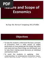 1 Scrib Upload Course Introduction Nature and Scope of Economics