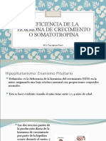 Deficiencia de La Hormona de Crecimiento o Somatotropina