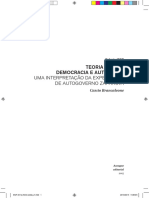 Teoria Social Democracia e Autonomia Uma