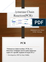 Polymerase Chain Reaction: Muhammad Awais Zahoor M.Phil. Pathology