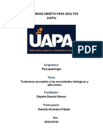 Psicopatologia Tarea 9