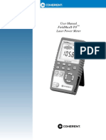 User Manual Fieldmaxii-To Laser Power Meter