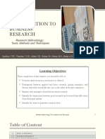 C1 - Introduction To Business Research