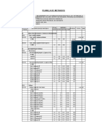 Metrados Servicios Higienicos + Vestidores