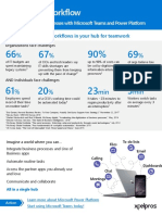 Integrated Workflow of Microsoft Teams and Power Platform