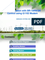 Remote Access To BR-10RN-SN Using G1102 Modem (GSM)