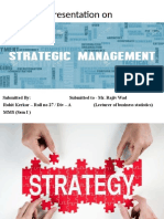 Stratergic Management