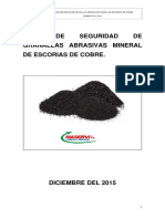 Hoja de Seguridad Granalla Maservi 2015 I PDF