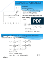 Details of The Crack-Tip Stress Field in Mode I