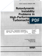 Rotordynamic Insatability Problems in High-Performance Turbomachinery