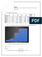 Ejercicio Estadistica