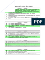 Biomolecules Practice Answers