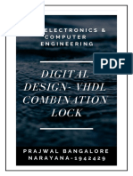 VHDL Assignment Final