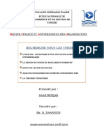 Recherche en Analyse Financière Approfondie PDF