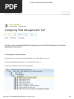 Configuring Fleet Management in SAP - SAP Blogs PDF