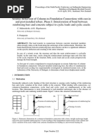 C. Mahrenholtz, & R. Eligehausen: University of Stuttgart, Germany