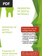 Properties of DM