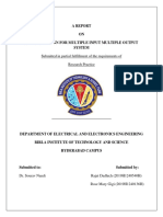 A Report ON Antenna Design For Multiple Input Multiple Output System