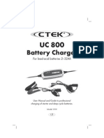 CTEK UC800 Manual