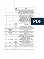 SR - No Year Title Is Code Number