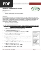 Rompiendo Con Los Argumentos para Servir A Dios 1-23-11-Version de Lideres Celulares