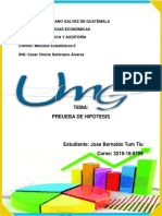 Investigacion de Prueba de Hipotesis PDF