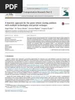 Transportation Research Part E: Ángel Felipe, M. Teresa Ortuño, Giovanni Righini, Gregorio Tirado