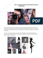 Fotografía de Estudio-La Iluminación Como Recurso Creativo - Domestika PDF