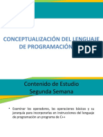 Actividad 2 - Conceptualización Del Lenguaje de Programación C++