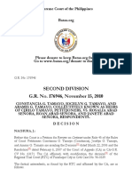 Second Division G.R. No. 176946, November 15, 2010: Supreme Court of The Philippines