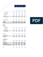 Balance Sheet Current Ratio Template 1