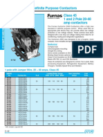 Furnas Definite Purpose Contactors: Series