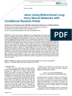 Arabic Diacritization Using Bidirectional Long Sho