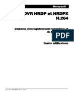 30017ABb Honeywell HRDP H264 DVR Manual French PDF