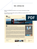 TD HTML CSS
