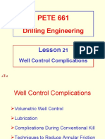 21.well Control Complications