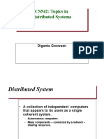 CS542: Topics in Distributed Systems