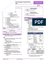 Pharmacology: Outline Pharmacodynamics