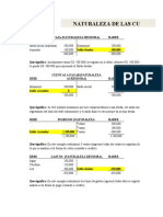 Naturaleza de Las Cuentas - Ejemplo