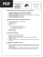 MSDS 85 - Yeso Milagros