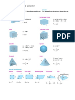 Surface Area and Volume