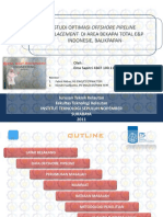 Studi Optimasi Offshore Pipeline Indonesie, Balikpapan: Replacement Di Area Bekapai Total E&P