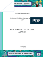 Luis Alfredo Escalante Arango: Actividad de Aprendizaje 14