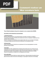 16 Notice Mur Ossature Bois PDF